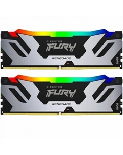 Оперативная память Kingston Fury Renegade RGB XMP DDR5 DIMM 6400Mhz CL32 - 64Gb (2x32Gb) KF564C32RSAK2-64