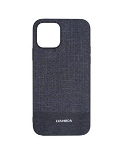 Чехол Lyambda EUROPA LA05-1261-DB для iPhone 12/12 Pro dark blue