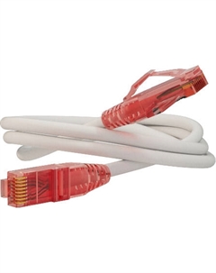 Кабель патч-корд U/UTP 5e кат. 3м. PC-LPM-UTP-RJ45-RJ45-C5e-3M-LSZH-WH LSZH, 3 м, белый Hyperline
