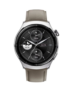 Смарт-часы Lite3 Pro, 44.7мм, 1.32", коричневый/серебристый Mibro