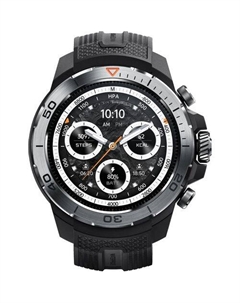 Смарт-часы GS Explorer Obsidian Black, 1.32", черный/черный Mibro