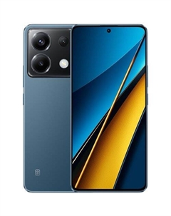 6.67" Смартфон Xiaomi POCO X6 5G 12/512Gb, NFC, AMOLED, 120Гц, 5100мAч, синий