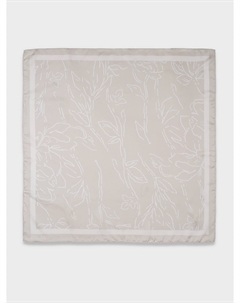 Шелковистый платок с дизайнерским принтом (70*70) Elis