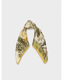 Шелковый платок с пейзажным принтом (53*53) Elis