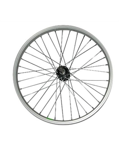 Колесо велосипедное, 20", переднее, в сборе, для Pilot-410, обод одинарный алюминий, 630049 Stels