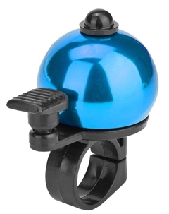 Звонок велосипедный 13A-09, алюминий/пластик, чёрно-синий, 210100 Stels