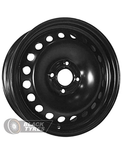 Стальной диск 16008 6x16/4x108 D63.35 ET37.5, Черные Magnetto