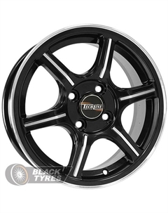 Литой диск TL 433 5.5x14/4x98 D58.6 ET38, Черные Tech line