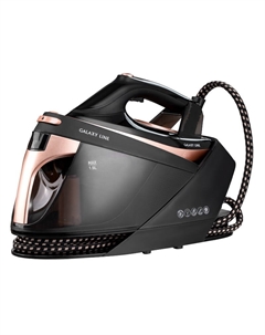 Парогенератор GL 6173 4610264002472, черный, 2600 Вт, керамическое покрытие EasyGlide Pro, давление пара 5,5 бар Galaxy line