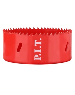 Коронка биметаллическая по металлу AMED05-0102, 102x44мм, сталь М42, HSS Со 8%, перем. зуб P.i.t.