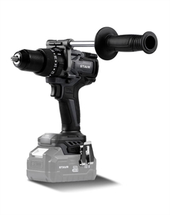 Дрель-шуруповерт аккумуляторная Stavr SHD 18BLHD 4610264004001, 18В UNI-M, 150 Нм, БЗП патрон 1,5 - 13 мм, 0-550/0-2200 об/мин, без акб и зу Ставр