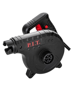 Воздуходувка электрическая P.I.T. PBO750-C, 750 Вт, 0-19300 об/мин, 2,8 м³/мин,пылесос,пылесборник 1,5л P.i.t.