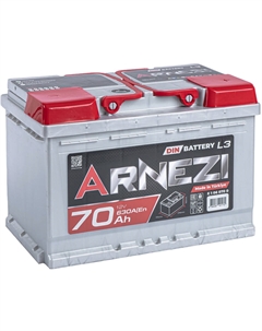 Автомобильный аккумулятор SMF 70 Ач обратная полярность L3 Arnezi