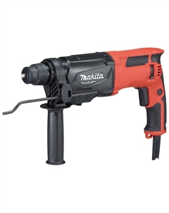 Перфоратор M8701, сетевой, SDS-Plus, 800Вт, 2.3 Дж, 1200 об/мин, 4500 уд/мин, кейс, 2.7кг Makita