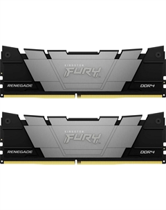 Комплект памяти DDR4 DIMM 32Gb (2x16Gb), 4266MHz, CL19, 1.4V,, FURY Renegade Black (KF442C19RB12K2/32) Retail Kingston
