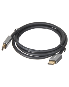 Кабель DisplayPort(20M)-DisplayPort(20M) 4K, v1.4/1.4, 1.5 м, черный BHP-DPP-1.4-1.5G (1478856) Buro