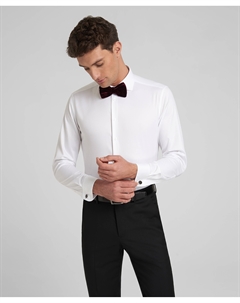 Рубашка прилегающий силуэт SHL-2706-X BLUE Henderson