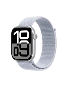 Смарт-часы Watch Series 10 42mm Silver Aluminum Case with Blue Cloud Sport Loop Apple