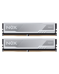 Оперативная память Apacer NOX DDR4, 32 Гб (2 х 16 Гб), CL16, 3200 МГц, белый