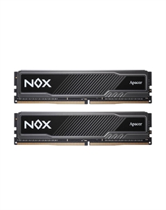 Оперативная память Apacer NOX DDR4, 32 Гб (2 х 16 Гб), CL16, 3200 МГц, черный