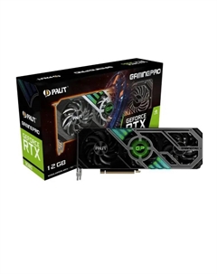 Видеокарта Palit GeForce RTX 3080 GamingPro (LHR), 12Gb NED3080019KB-132AA