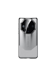 Чехол для телефона Povatine, Ice Silver|Extraordinary Master in Seconds|Plain Leather + Plati