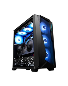 Системный блок Gigabyte, 16 ГБ/500 ГБ, R9 9900X, AMD Radeon, C301G Case, чёрный
