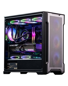 Системный блок Gigabyte, 16 ГБ/500 ГБ, R5 7500F, RX 6750 GRE, C102G Case, чёрный