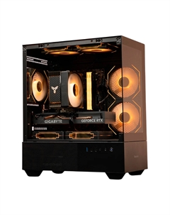 Системный блок Gigabyte, 16 ГБ/500 ГБ, R5 5600, RTX 3050, G45 Case, чёрный