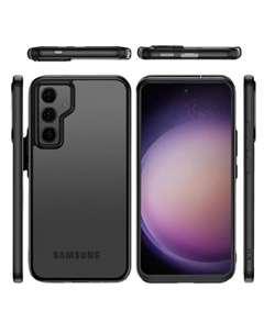 Чехол для телефона Povatine, Matte Black Ice Crystal Armor