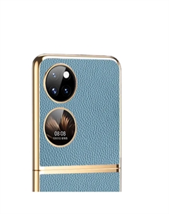 Чехол для телефона Povatine, Sapphire blue|Genuine leather gemstone pattern back shell