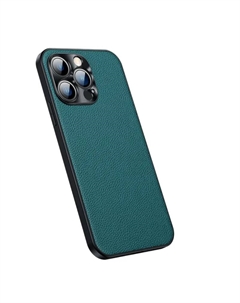 Чехол для телефона Baohuguang Bao Huguang, Hardware goggles small pebbled pattern|first layer cowhide|blue Bao huguang