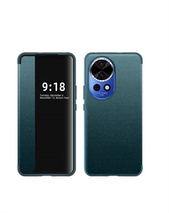 Чехол для телефона Baohuguang Bao Huguang, Dark night black plain leather window holster Bao huguang