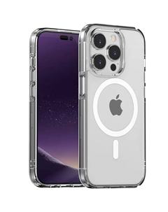 Чехол для телефона Baohuguang Bao Huguang, Aurora magnetic series|transparent purple Bao huguang