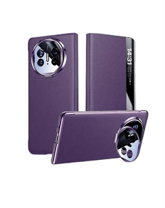 Чехол для телефона Povatine, Elegant black|non-inductive stand leather smart sleep holster