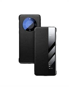 Чехол для телефона Povatine, Brown color - matte pebbled pattern smart leather case