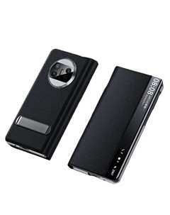 Чехол для телефона Povatine, Aoyama Dai official pattern PU leather smart window