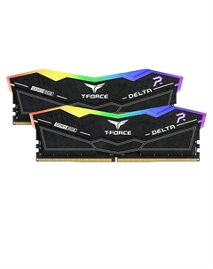 Оперативная память Team Group T-Force Delta RGB, 32 Гб (2 х 16Гб), DDR5, 6000 МГц, FF3D532G6000HC30DC01, черный Team group