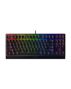Игровая клавиатура Razer BlackWidow V3 TKL (Green Switch), черный, английская раскладка
