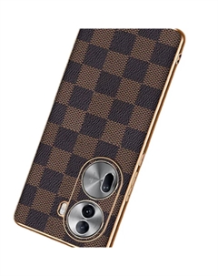 Чехол для телефона Baohuguang Bao Huguang, Coffee grid|Single-shell electroplated checkered|Feel super good Bao huguang