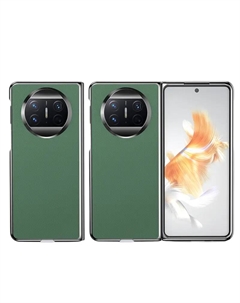 Чехол для телефона Povatine, Feather sand black|electroplated plain leather shell