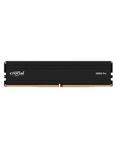 Оперативная память Crucial Pro DDR5, 16 Гб (1 х 16Гб), 6000 МГц, CP16G60C48U5, черный