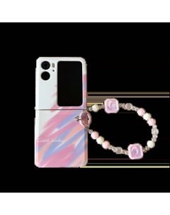 Чехол для телефона Мивана Mifanna, IMD green pink graffiti + hanging chain