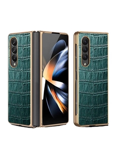 Чехол для телефона Povatine, Brown color|electroplated crocodile pattern