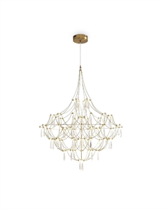 Подвесная люстра Amela FR6138PL-L44BS Freya