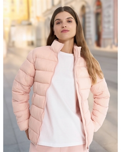 Пуховик женский, Розовый Demix