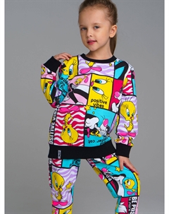 Свитшот для девочки, Мультицвет Playtoday