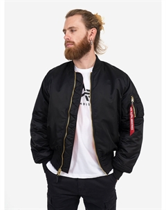 Бомбер утепленный мужской MA-1, Черный Alpha industries