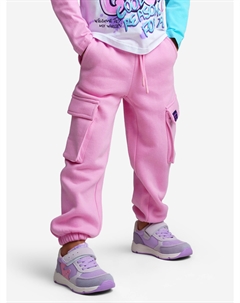 Брюки для девочки, Фиолетовый Playtoday