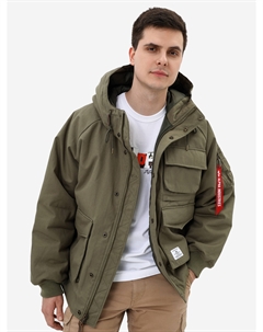 Бомбер утепленный мужской MA-1 Hunting MOD, Зеленый Alpha industries